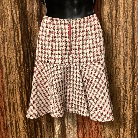 Maeve Anthropologie houndstooth skirt - Picture 4 of 7